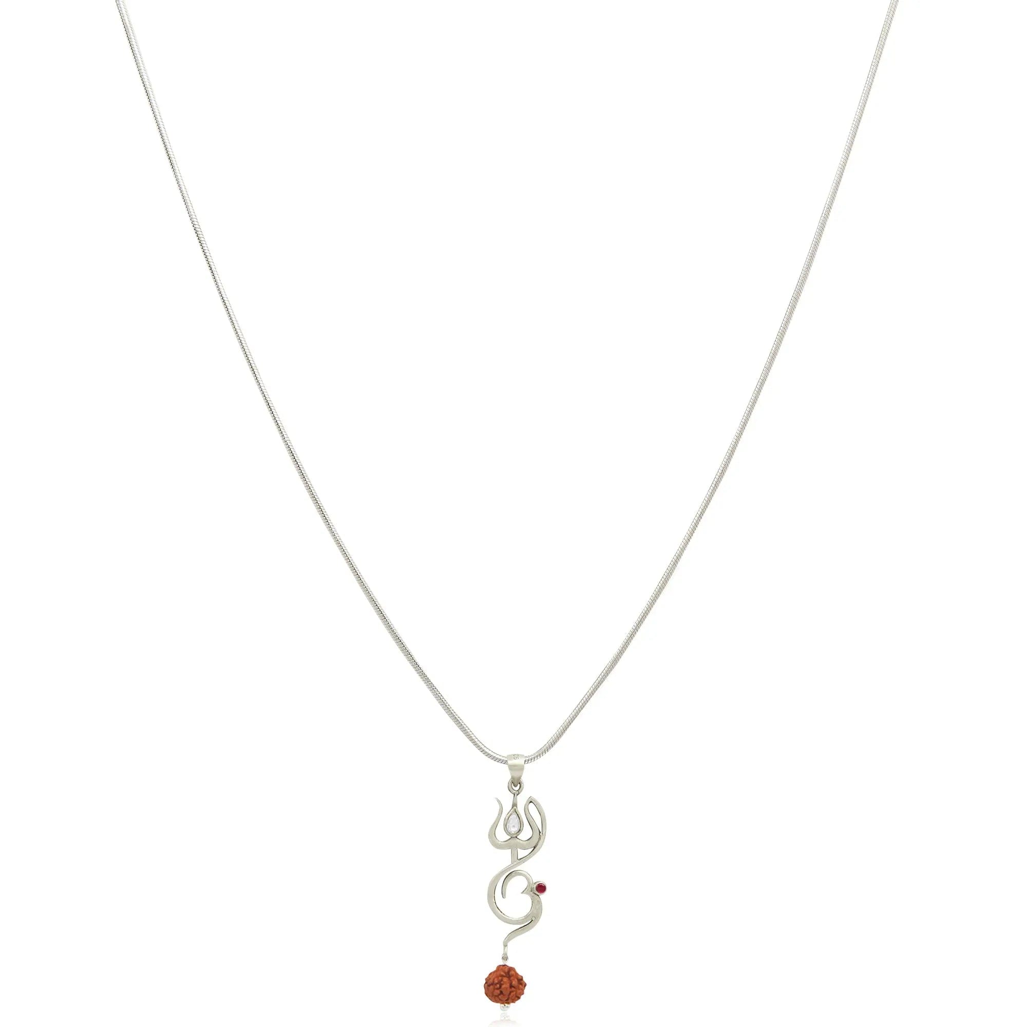 92.5 Om Men's silver Pendant