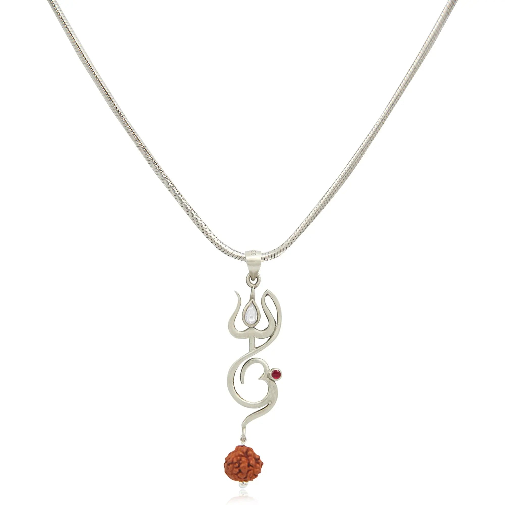 92.5 Om Men's silver Pendant