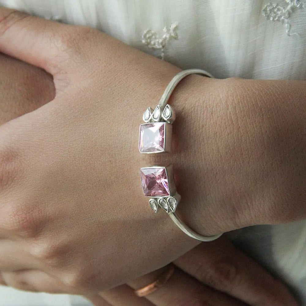 92.5 Silver Gulabo Cuff
