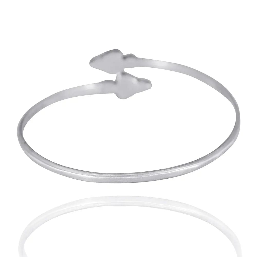 92.5 Silver Oxidized bangle