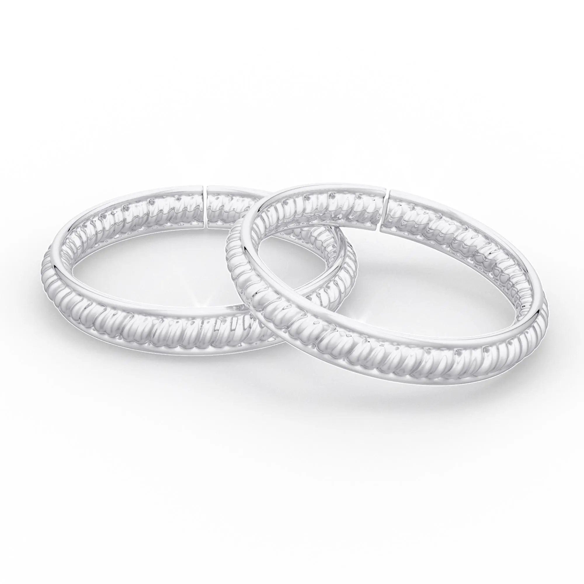 92.5 Sterling Silver Twisted Wire Toe Ring