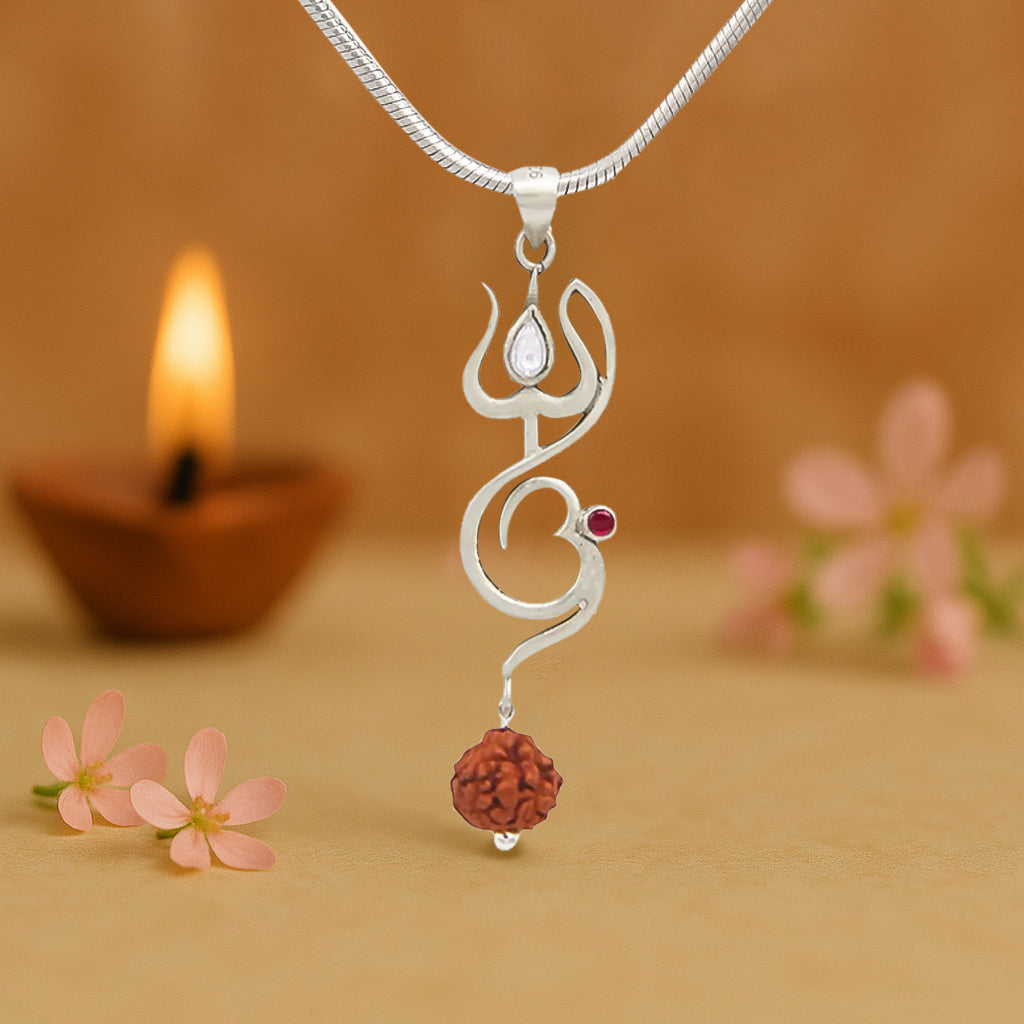 92.5 Om Men's silver Pendant