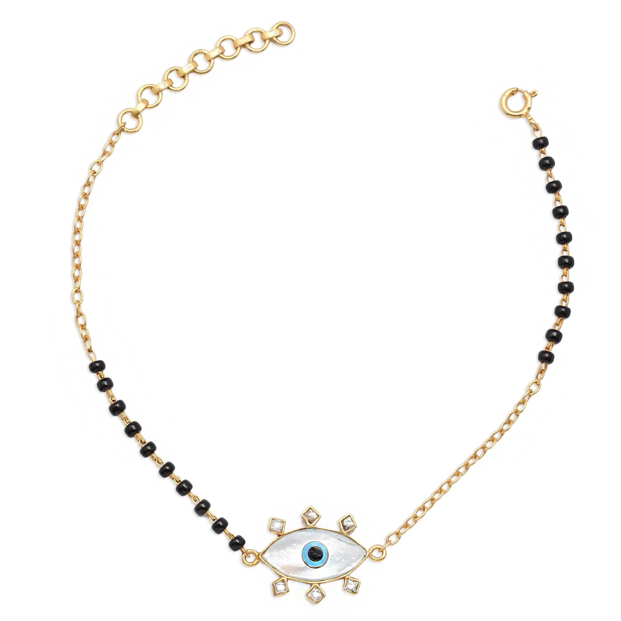 Aesthetic Evil Eye Mangalsutra bracelet