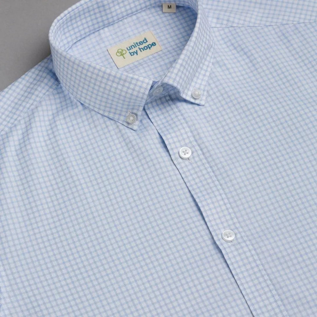 Air Blue Checks ShirtUnited By Hope