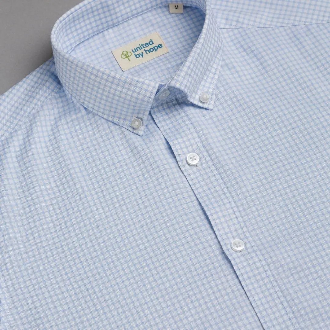 Air Blue Checks ShirtUnited By Hope