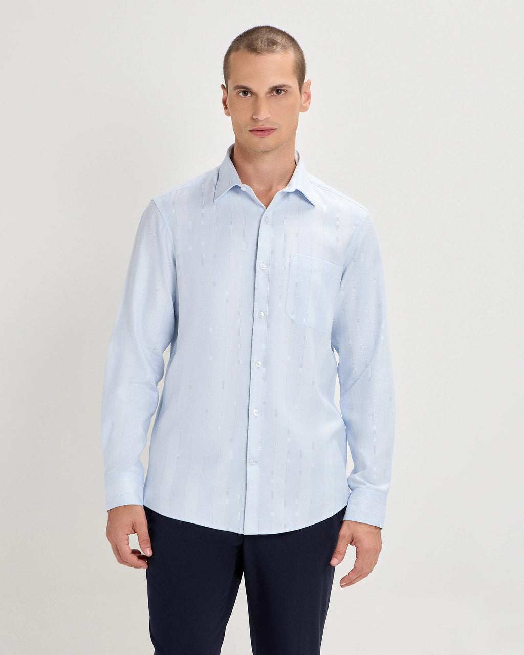 Angel Blue Striped ShirtUnited By Hope