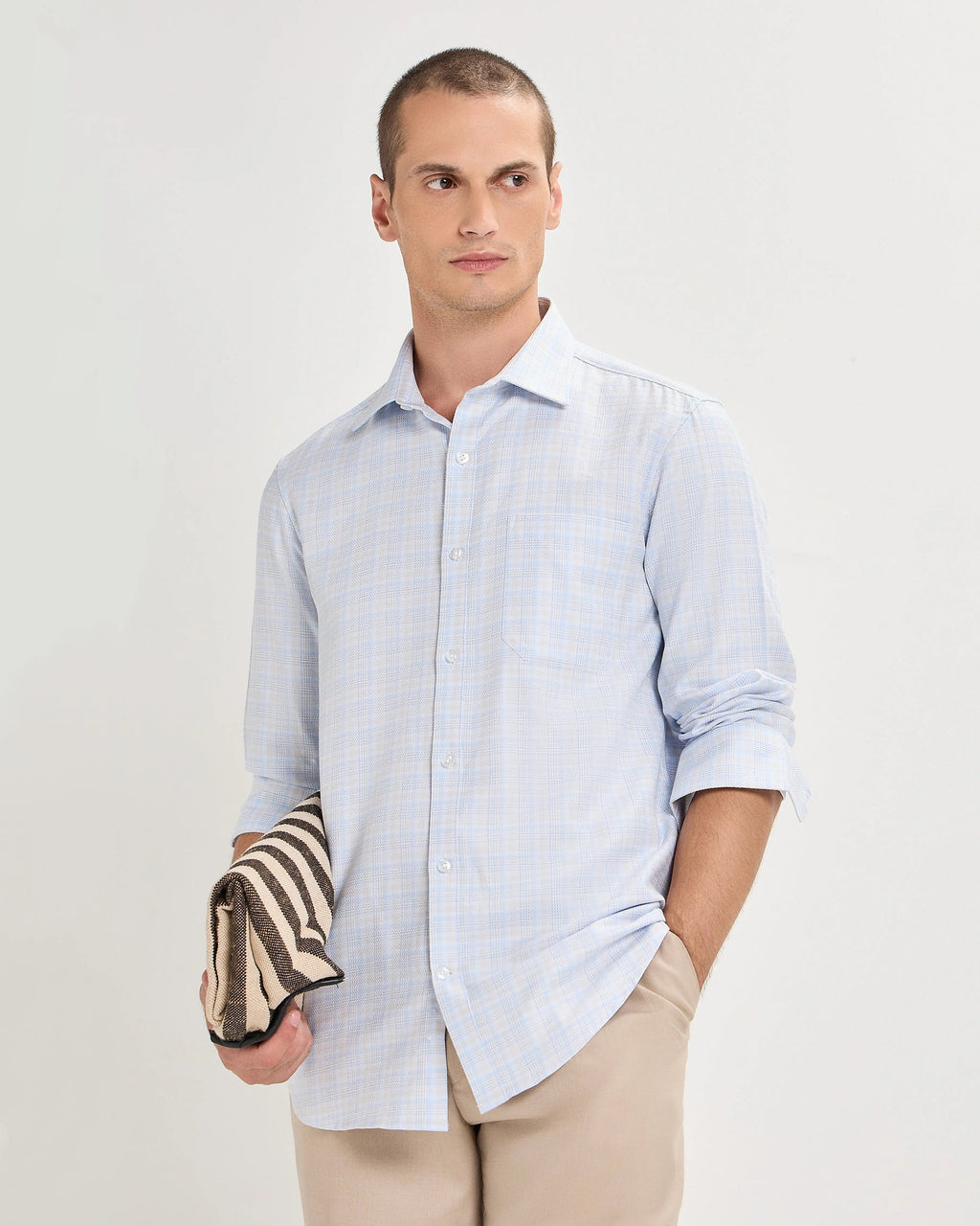 Ballad Blue Checks ShirtUnited By Hope