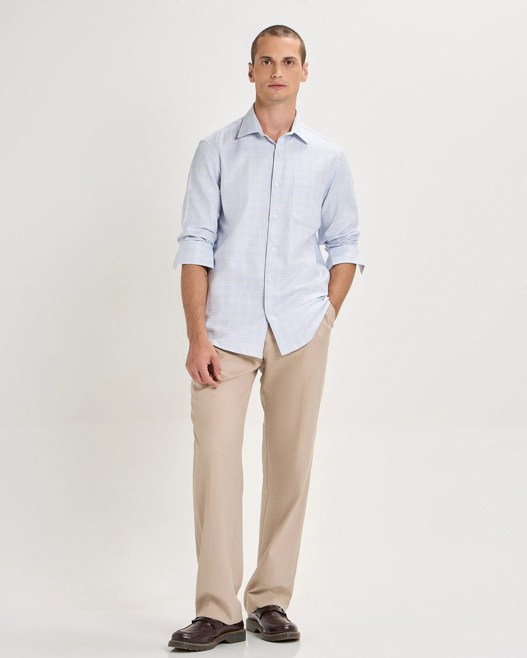 Ballad Blue Checks ShirtUnited By Hope