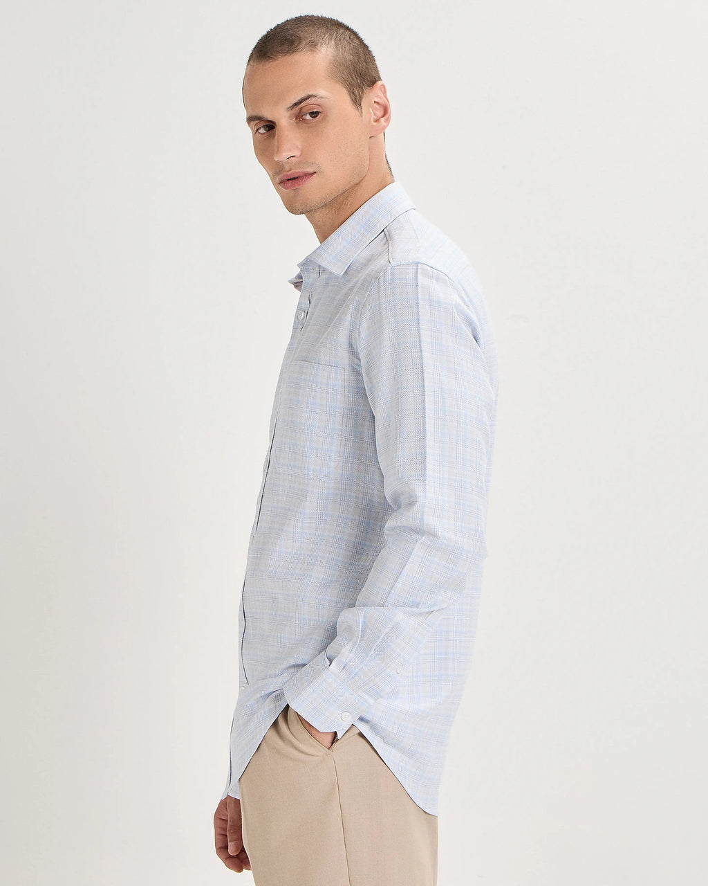 Ballad Blue Checks ShirtUnited By Hope