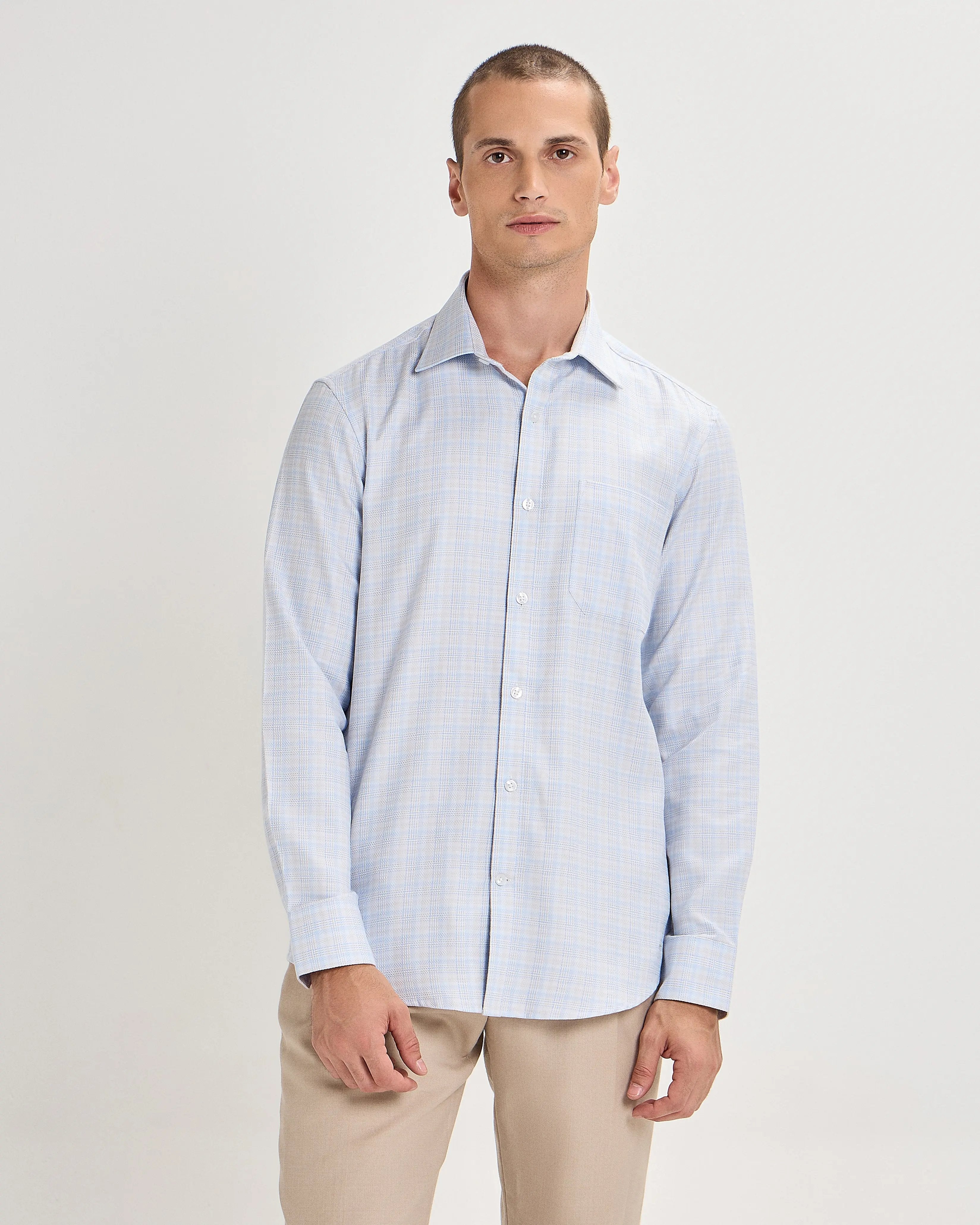 Ballad Blue Checks ShirtUnited By Hope