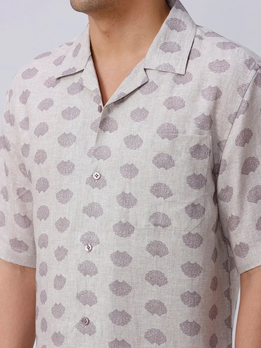 Beige Digi Print ShirtUnited By Hope