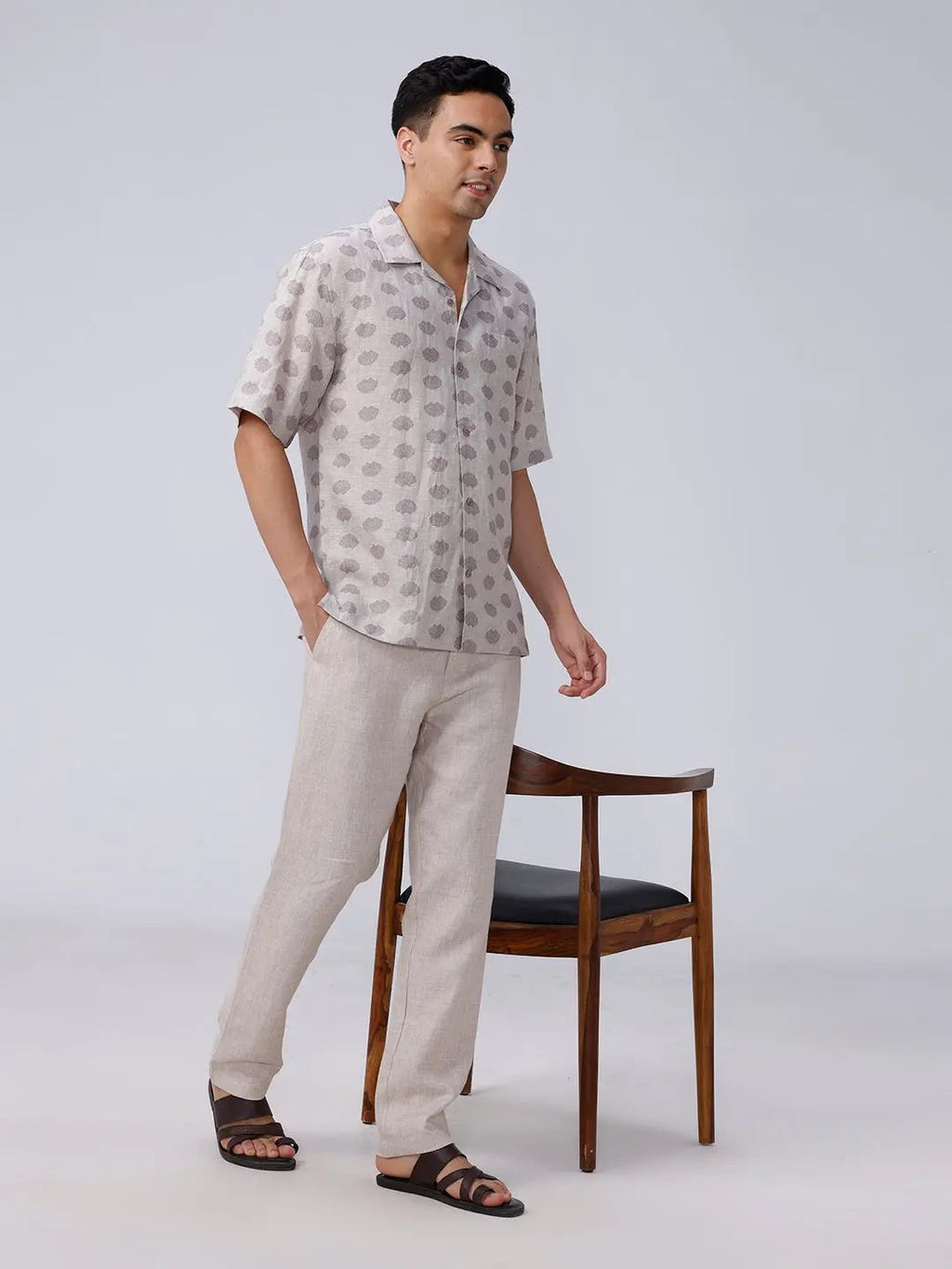 Beige Digi Print ShirtUnited By Hope