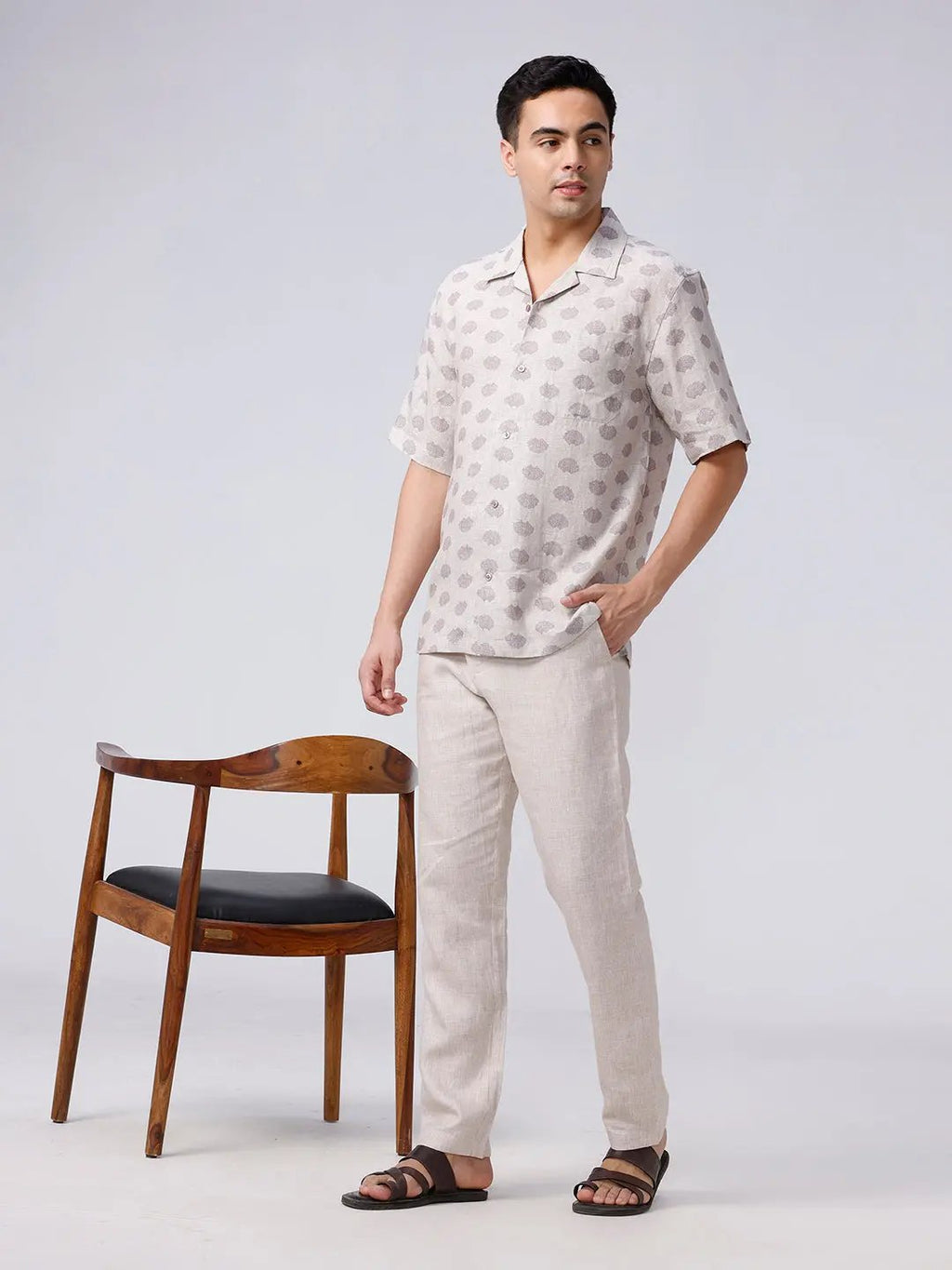Beige Linen TrouserUnited By Hope