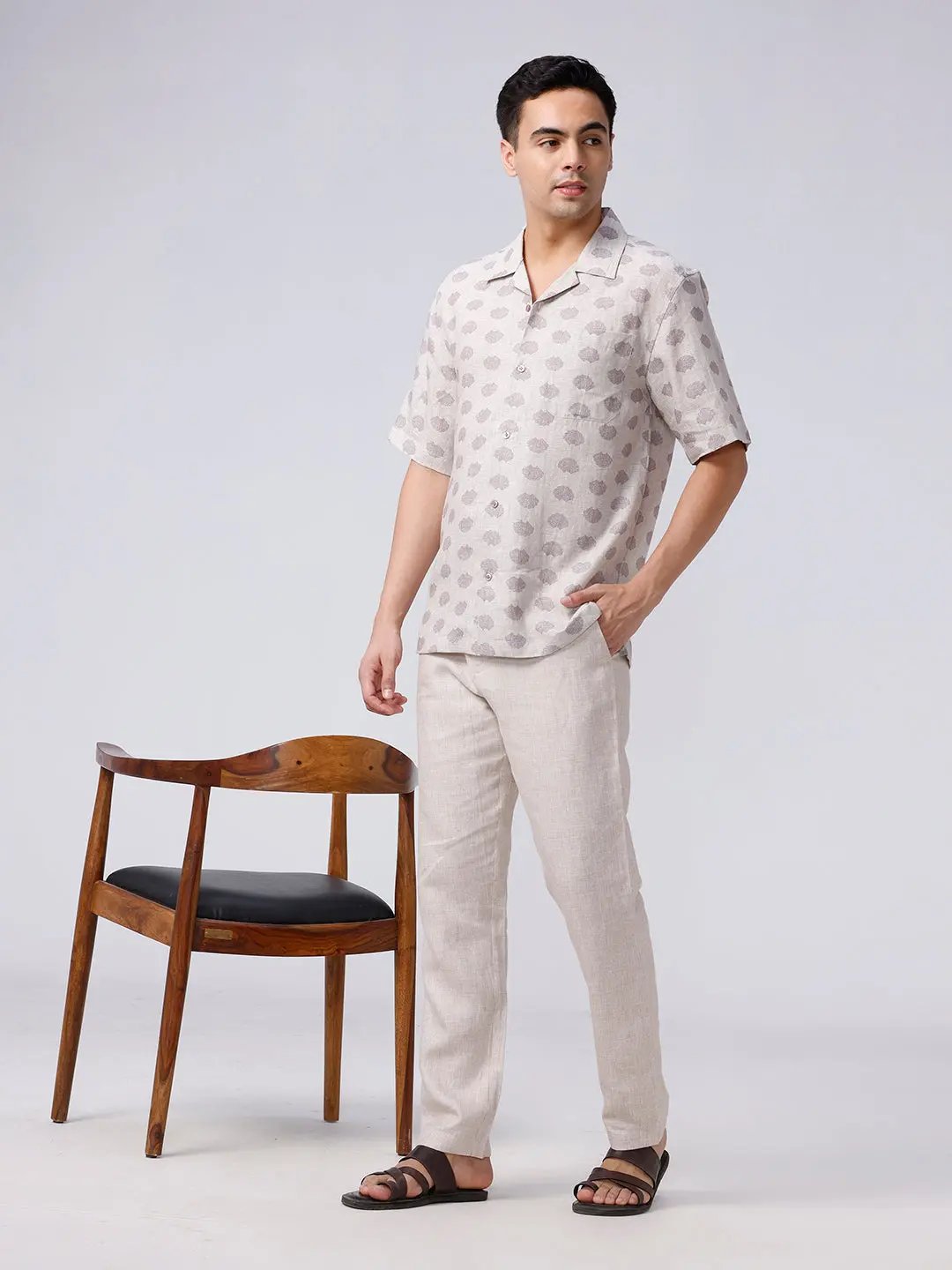 Beige Linen TrouserUnited By Hope