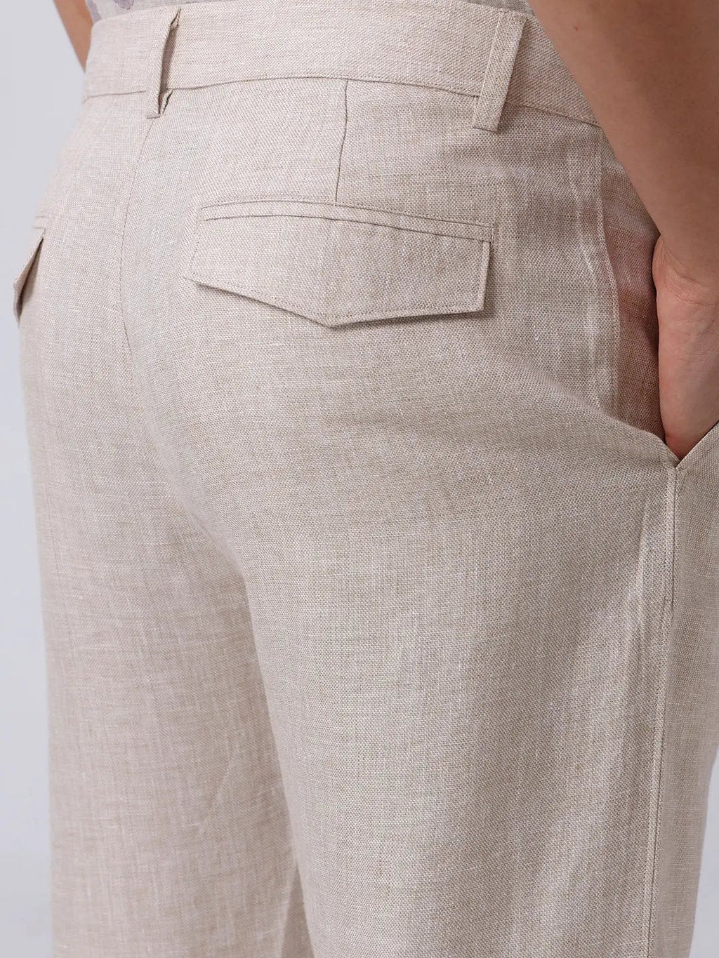 Beige Linen TrouserUnited By Hope