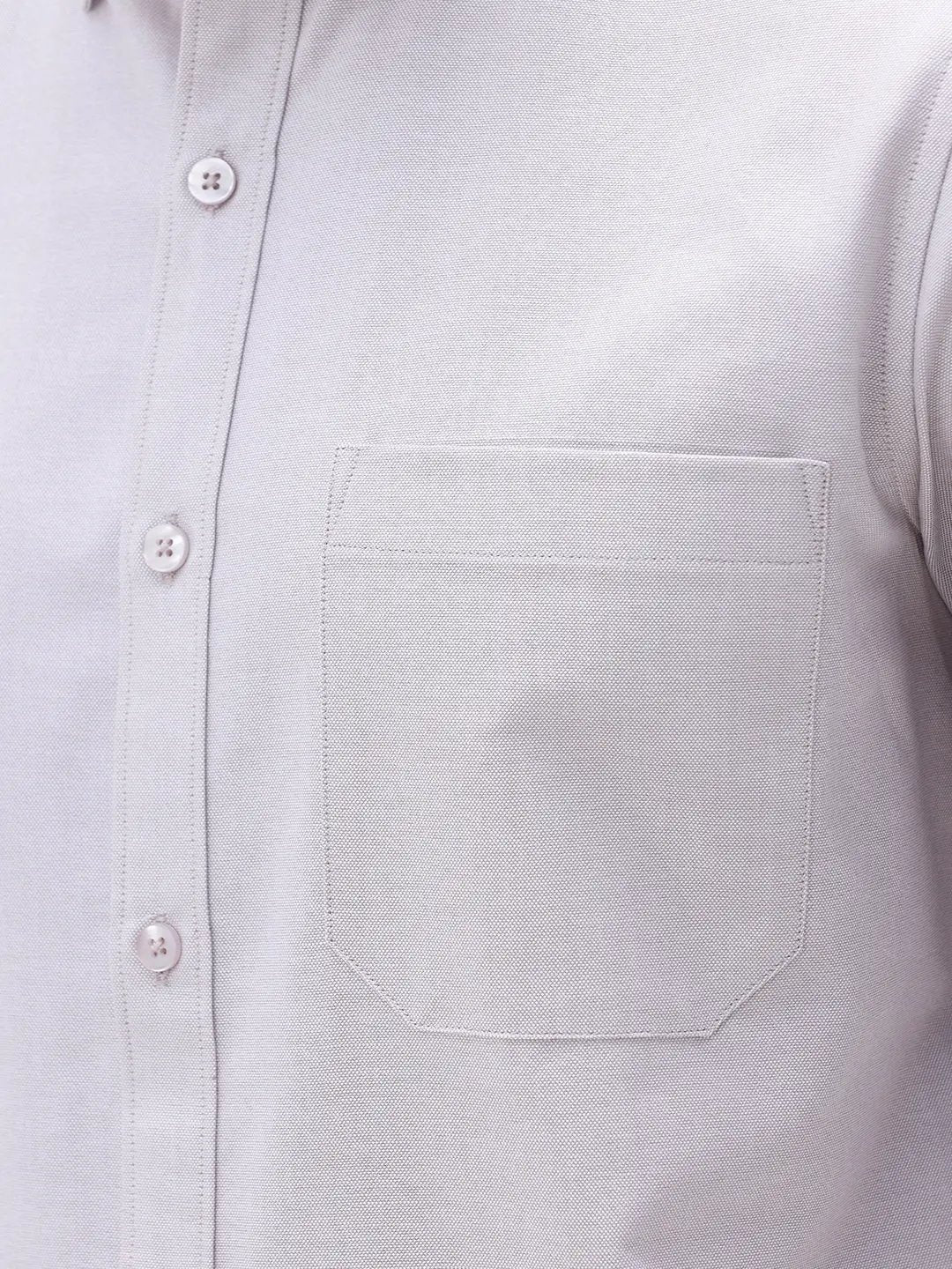Beige Oxford Plain ShirtUnited By Hope