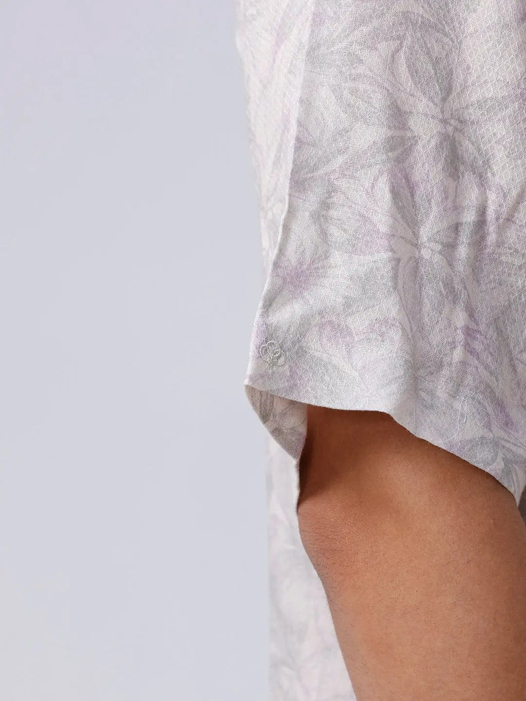 Beige and Purple Digi Print ShirtUnited By Hope