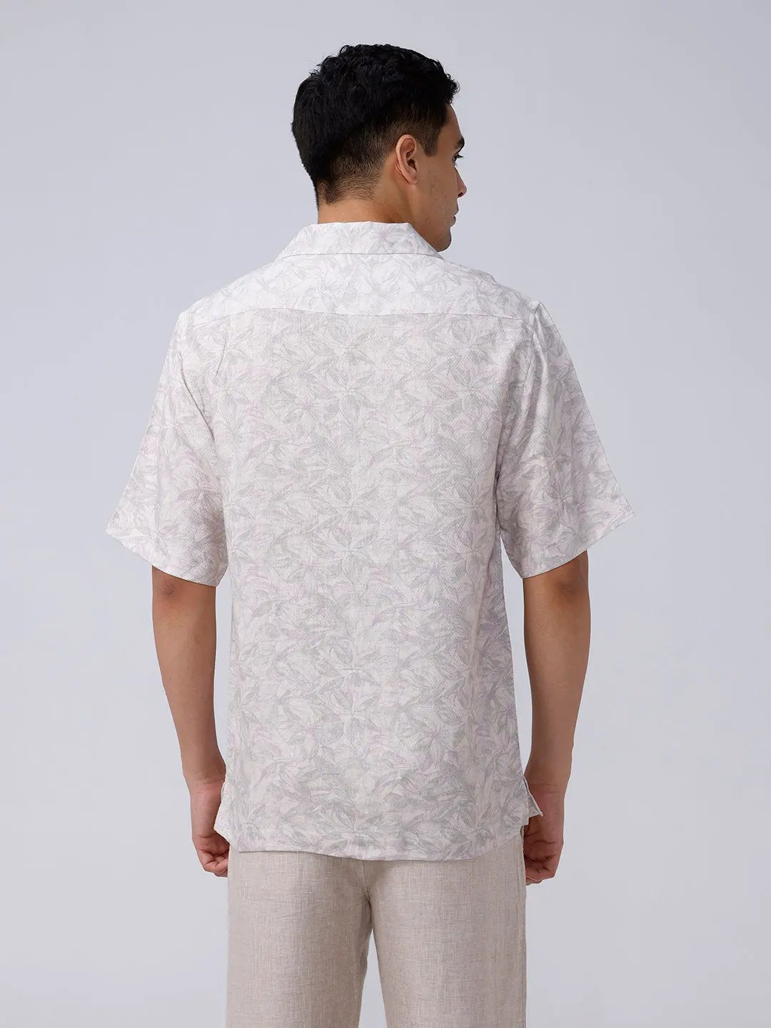 Beige and Purple Digi Print ShirtUnited By Hope
