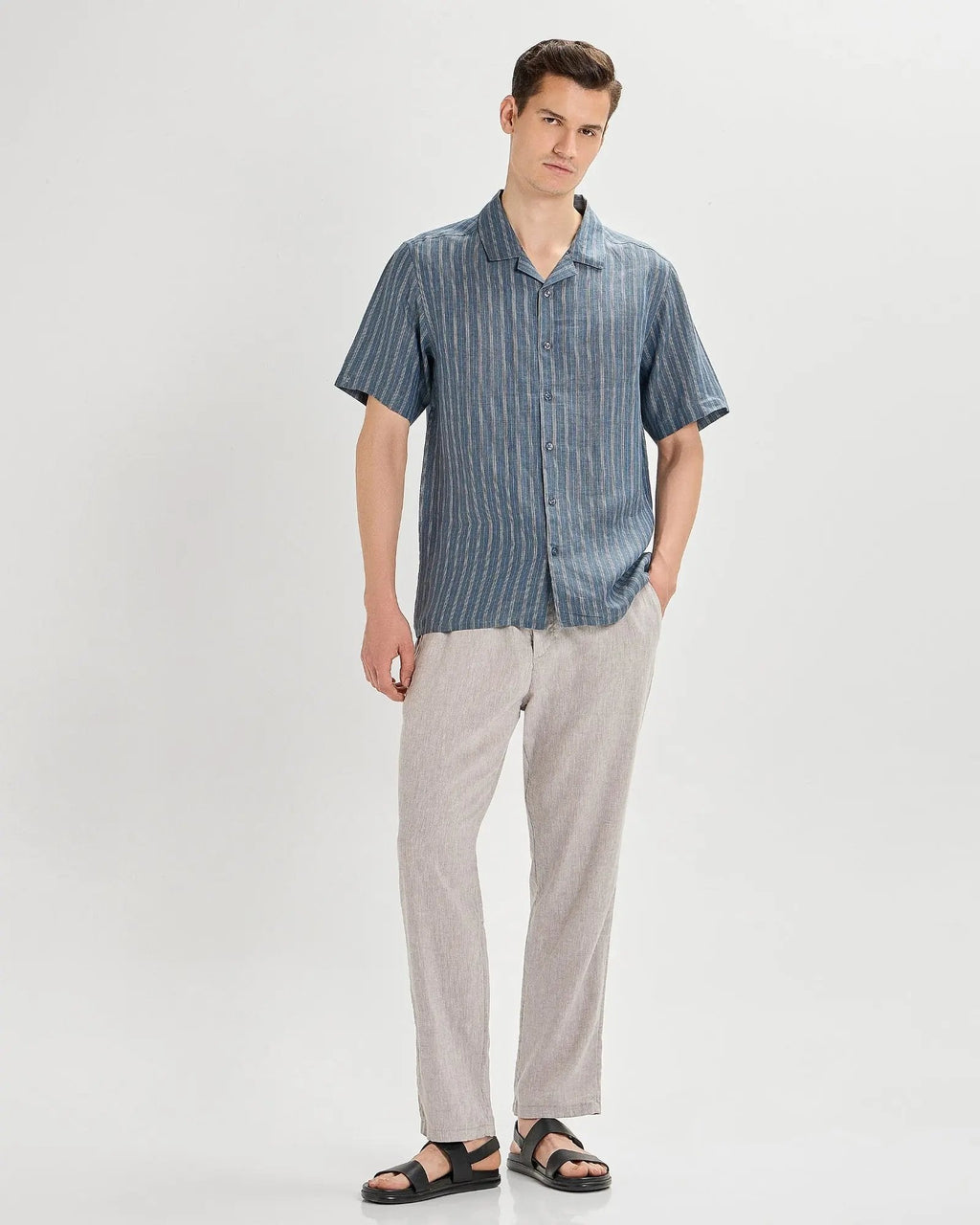 Beryl Green Linen ShirtUnited By Hope
