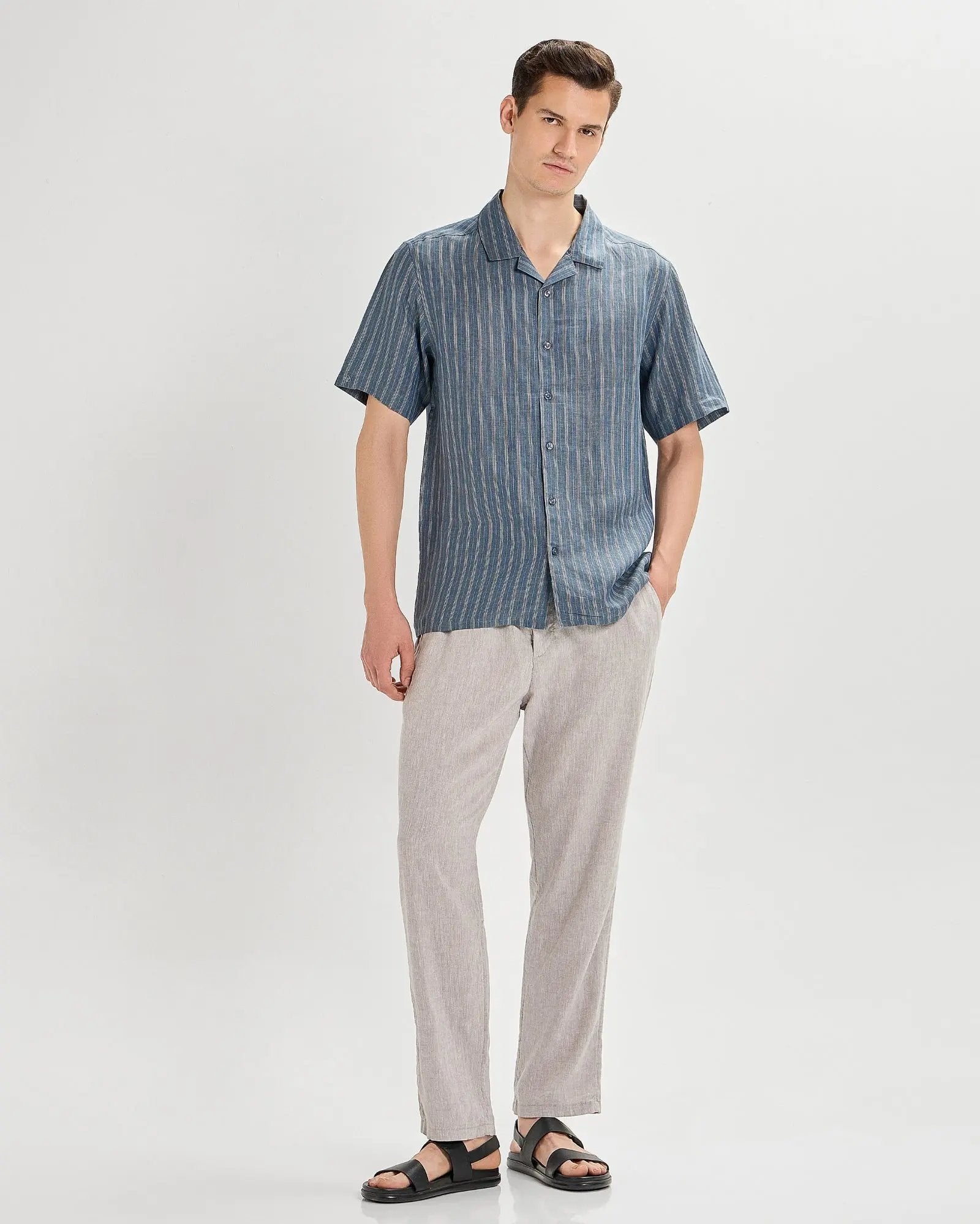 Beryl Green Linen ShirtUnited By Hope