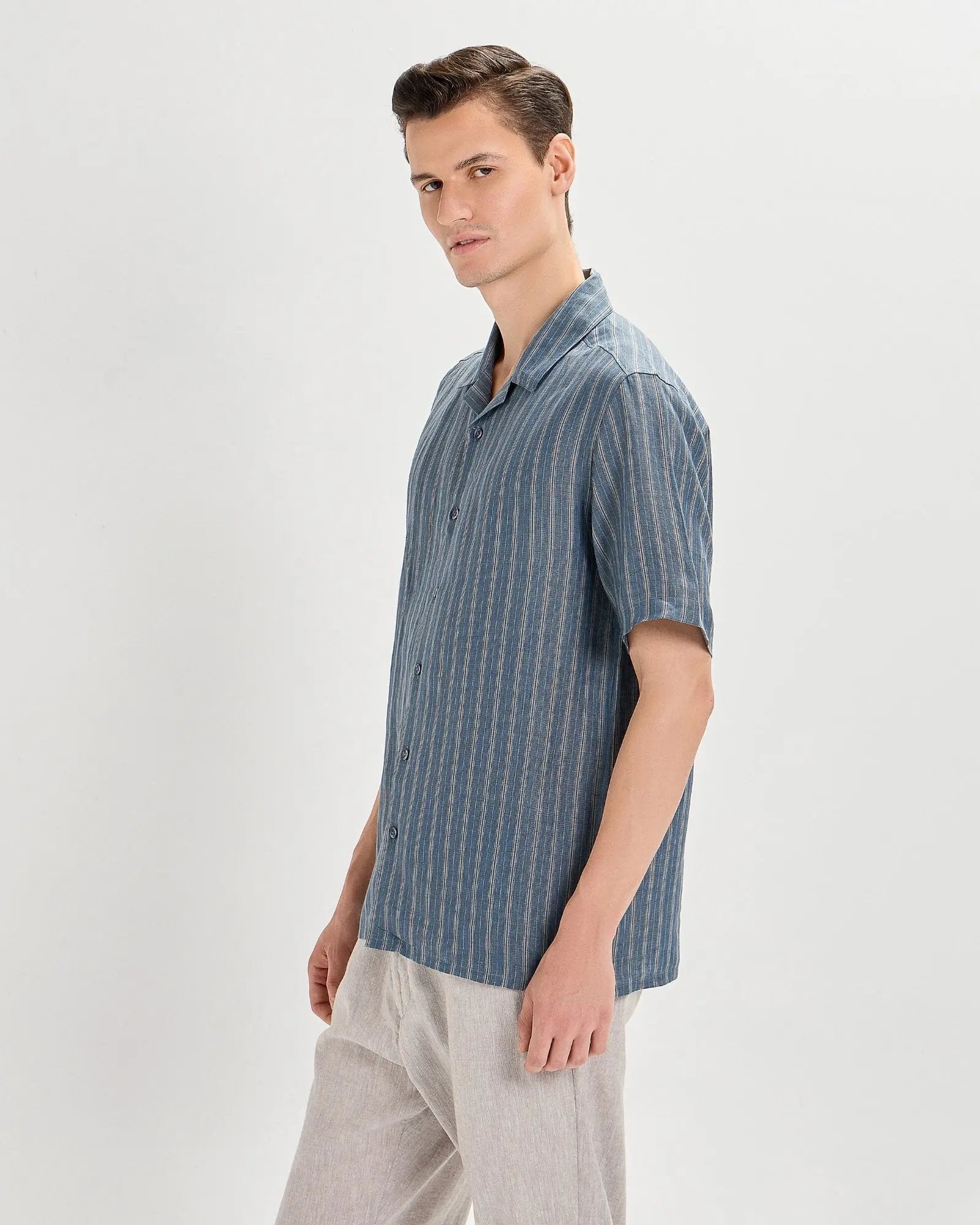 Beryl Green Linen ShirtUnited By Hope