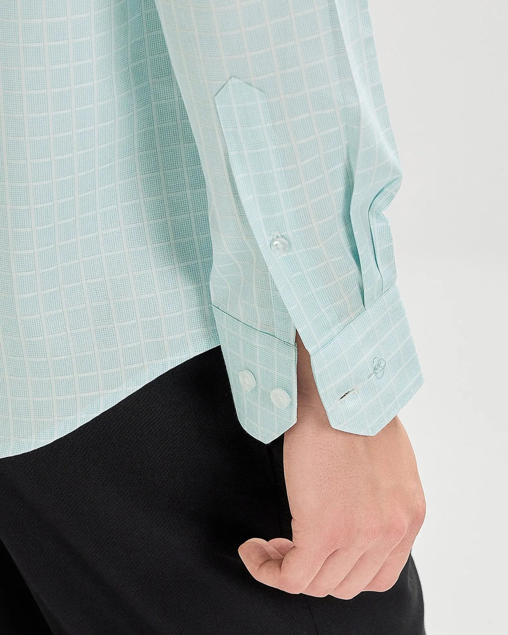 Biscay Green Checks ShirtUnited By Hope