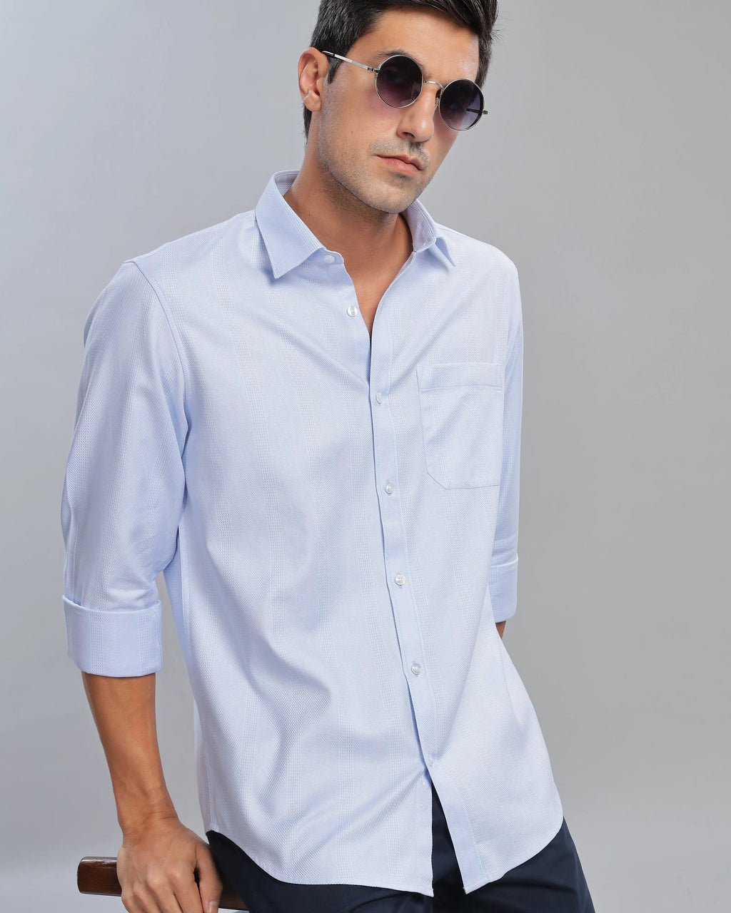 Blue Glass Striped ShirtUnited By Hope