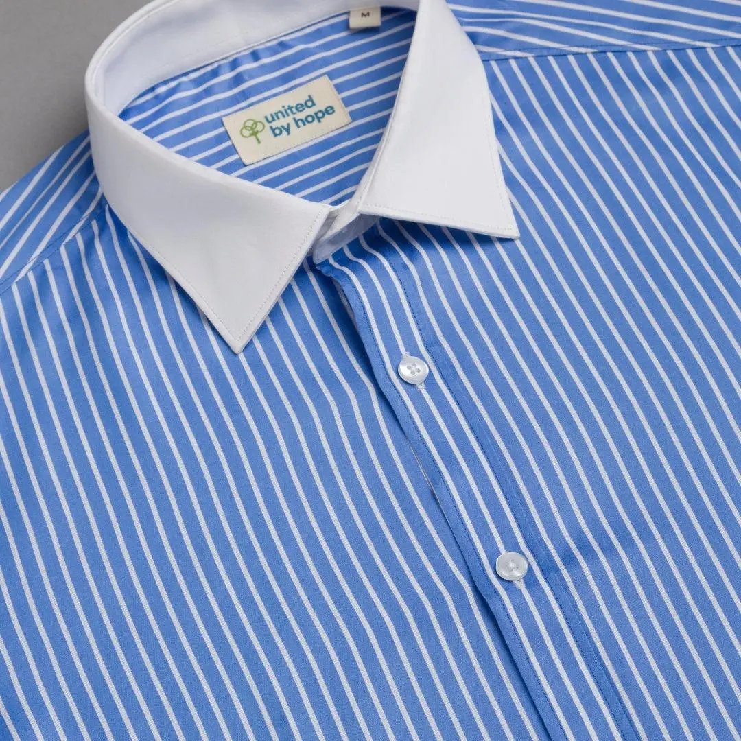 Blue Jewel Striped ShirtUnited By Hope