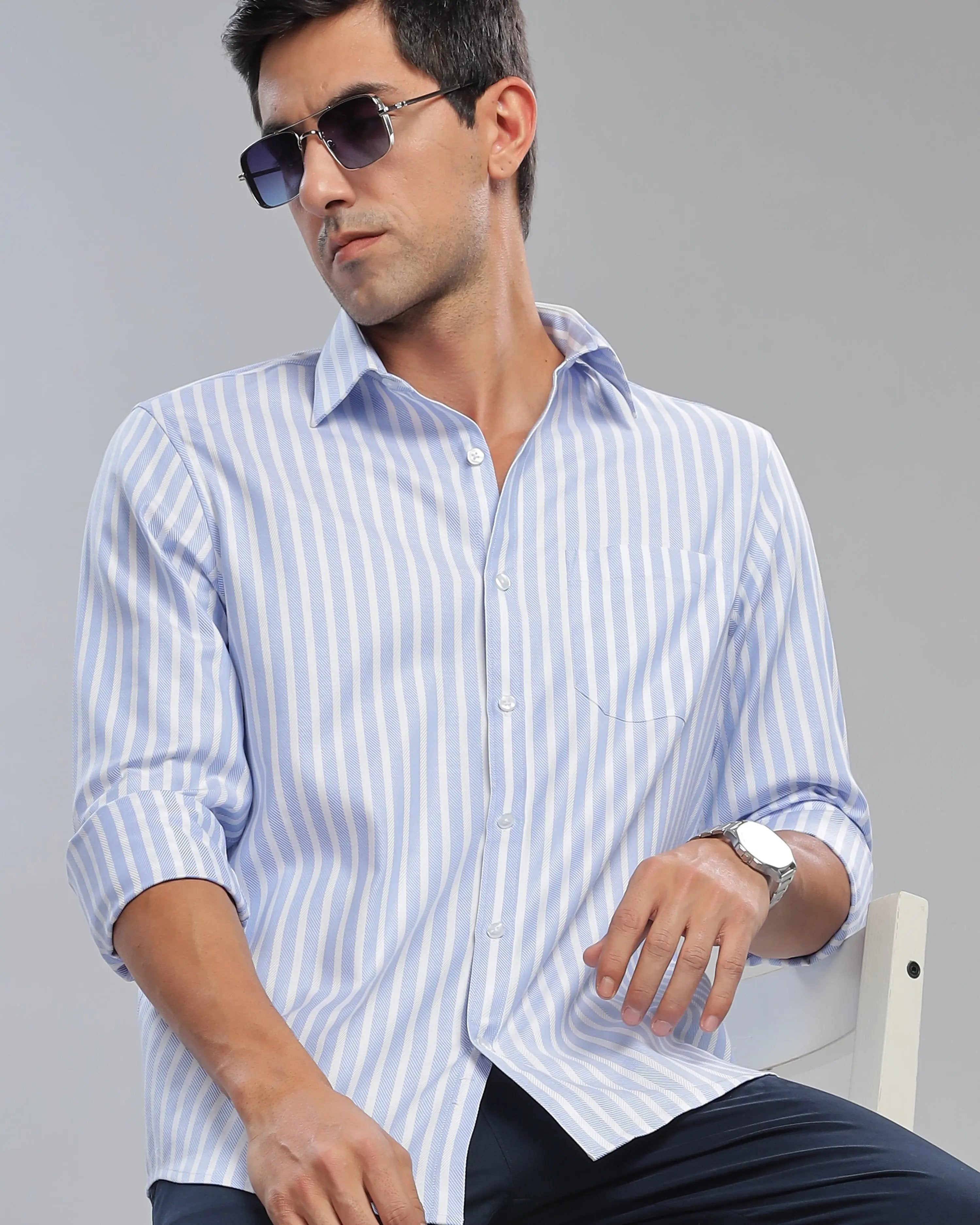 Bonnie Blue Stripes ShirtUnited By Hope