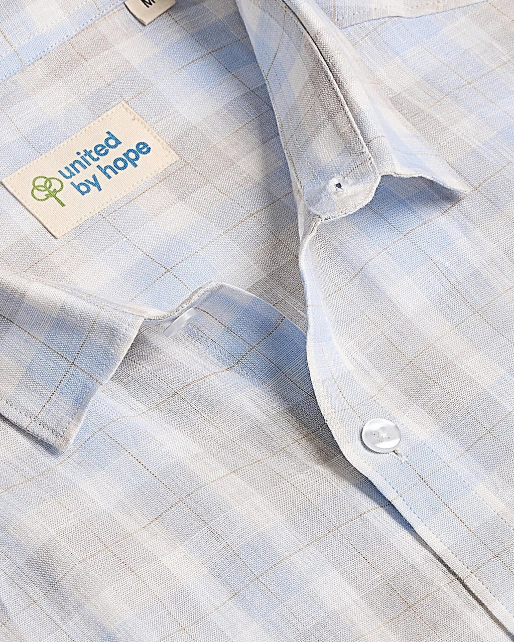 Chalk Blue Linen ShirtUnited By Hope