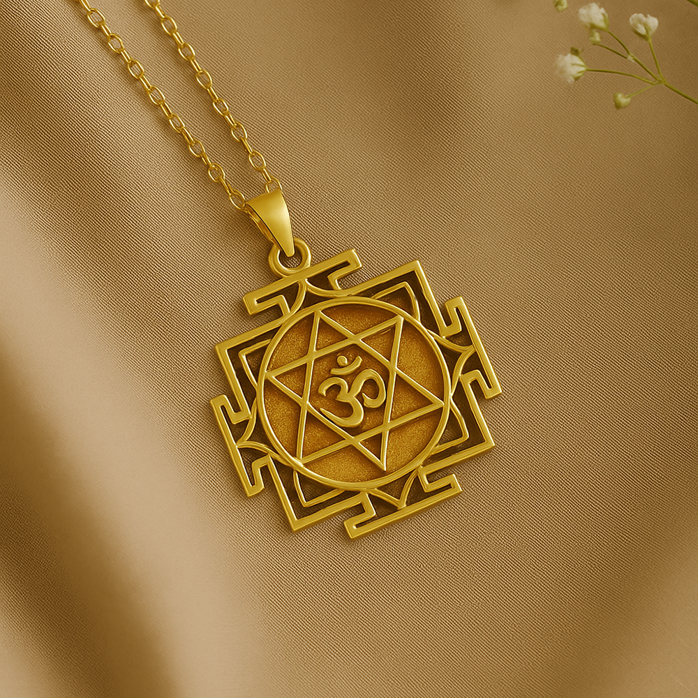 925 Silver Mahamrityunjaya Mantra Necklace