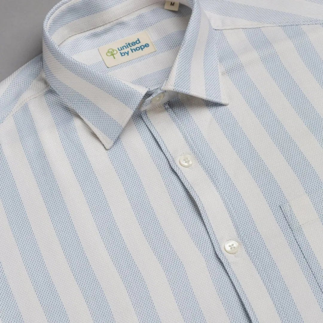 Cloud Cream Striped ShirtUnited By Hope