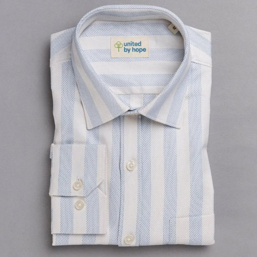 Cloud Cream Striped ShirtUnited By Hope