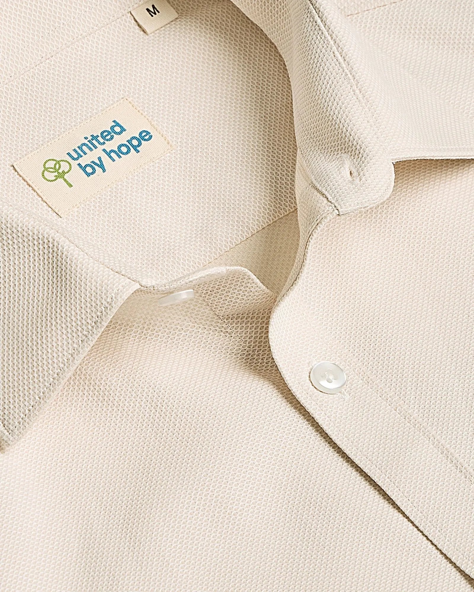Crème Brûlée Plain ShirtUnited By Hope