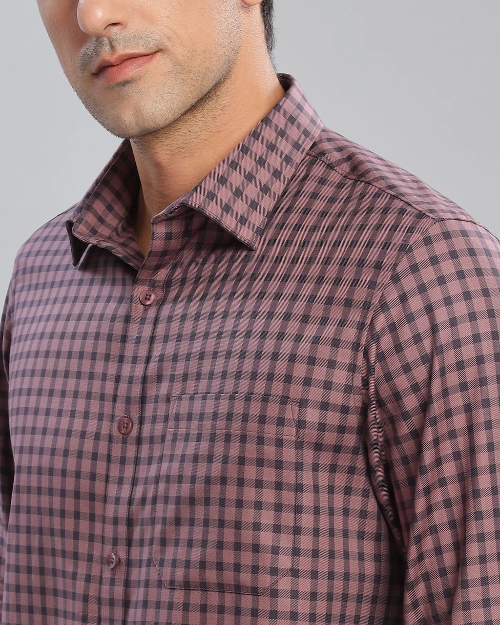 Crushed Berry Checks ShirtUnited By Hope