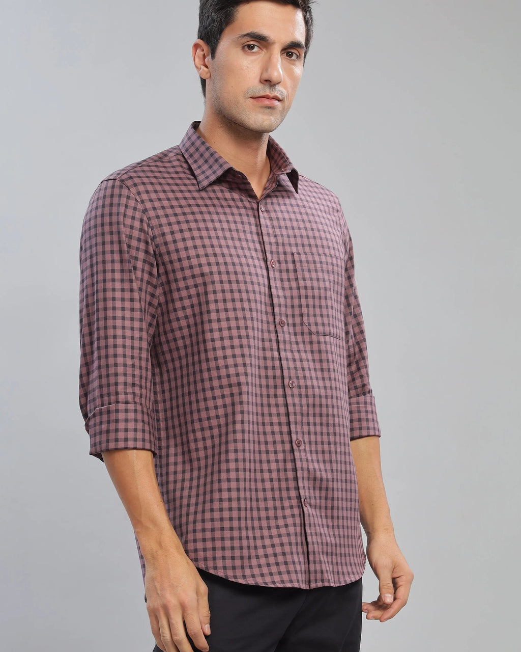 Crushed Berry Checks ShirtUnited By Hope