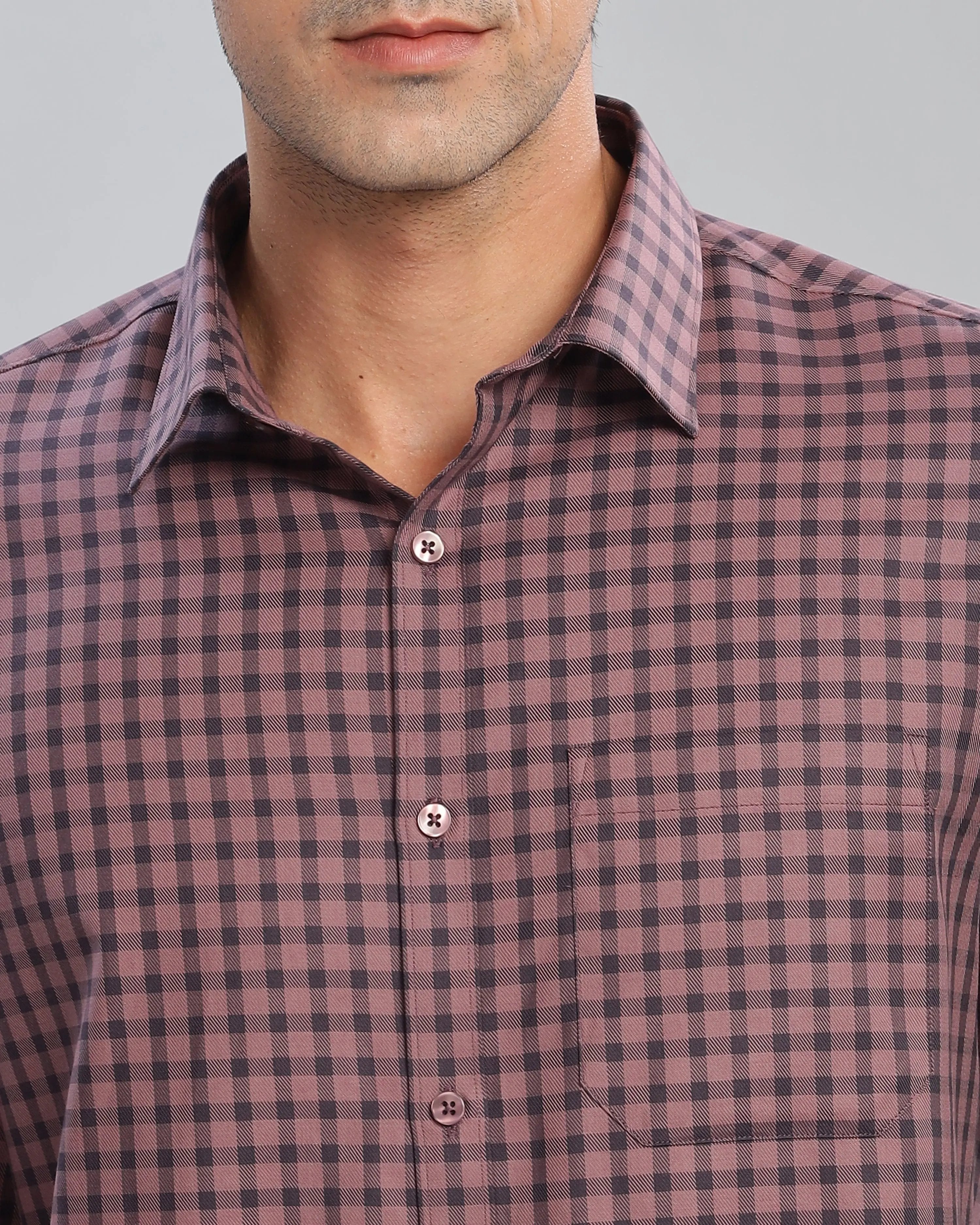 Crushed Berry Checks ShirtUnited By Hope