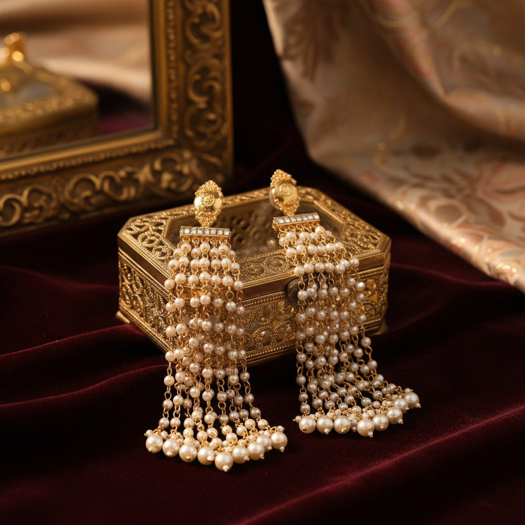 Beautiful Pair of Silver Earrings