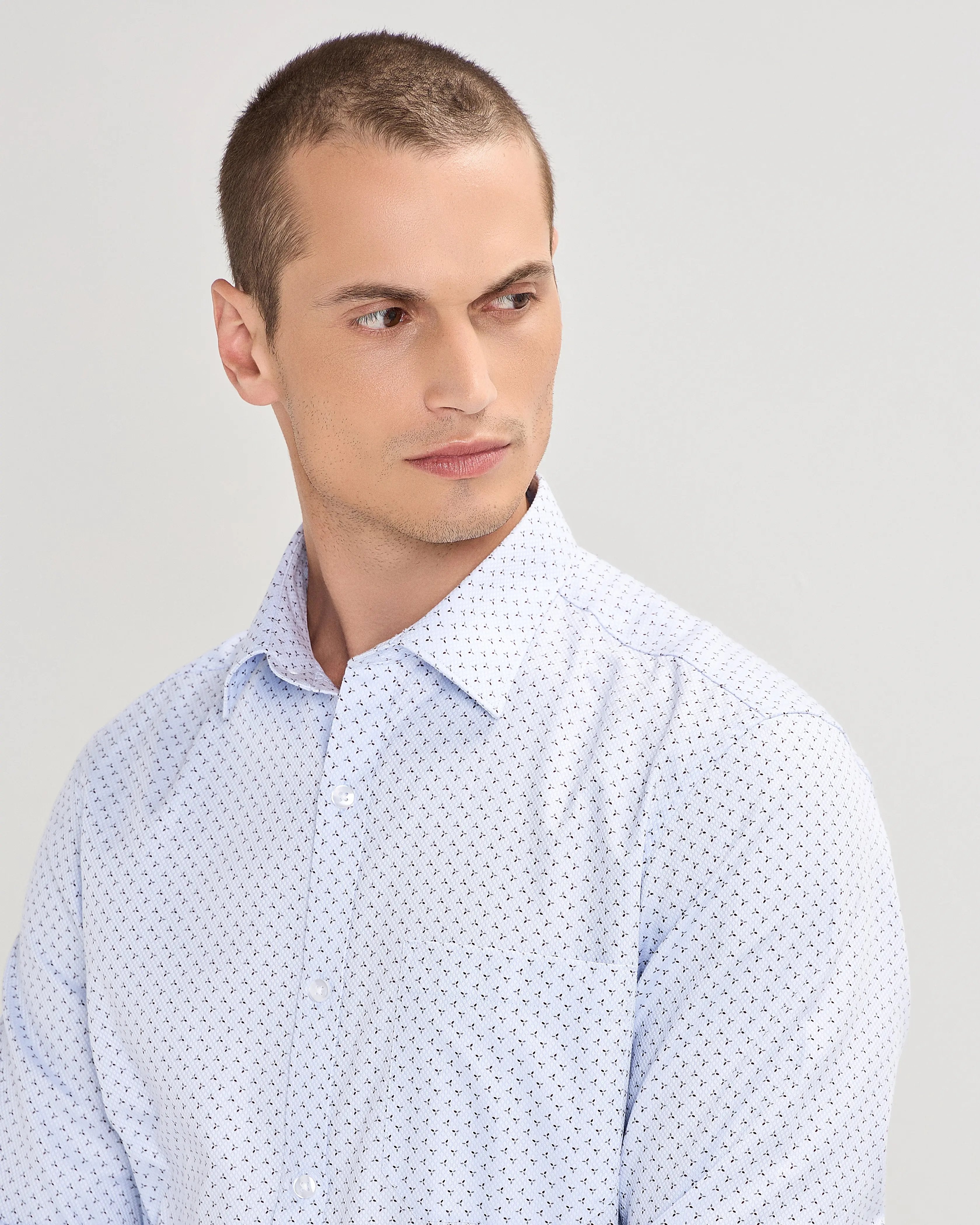 Dream Blue Printed ShirtUnited By Hope