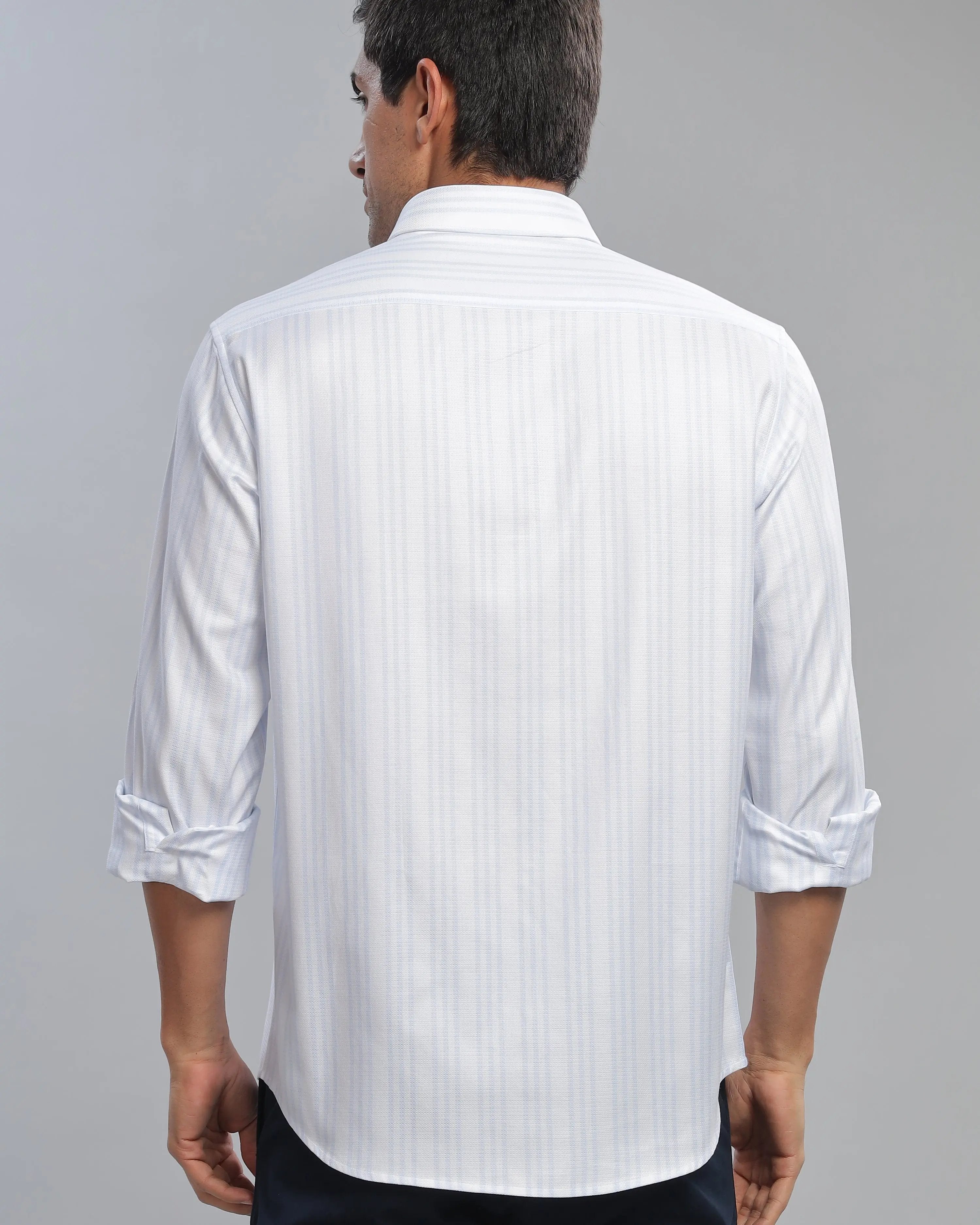 Dusk Blue Striped ShirtUnited By Hope