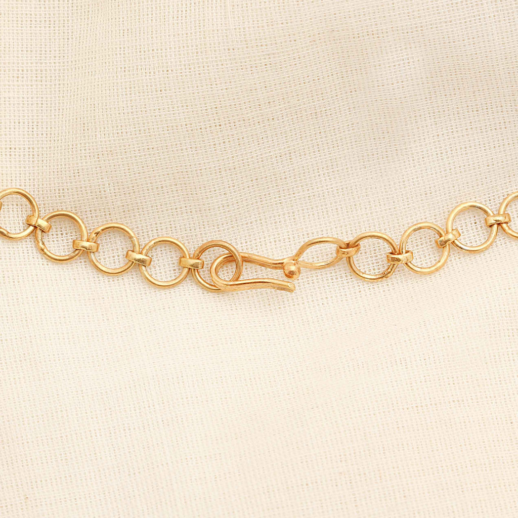 Elegant Single strand jadau necklace