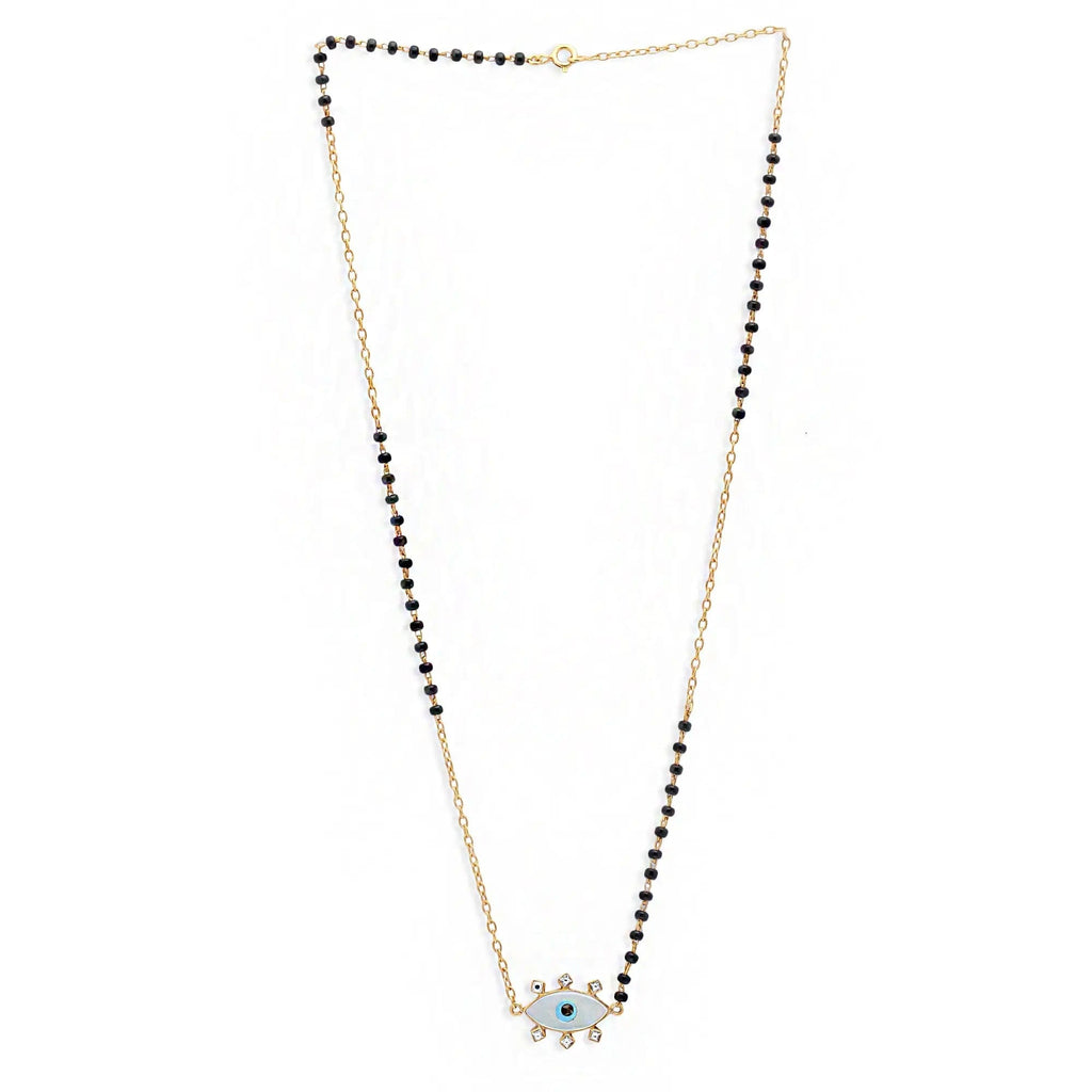 Evil Eye with Stone Mangalsutra Necklace