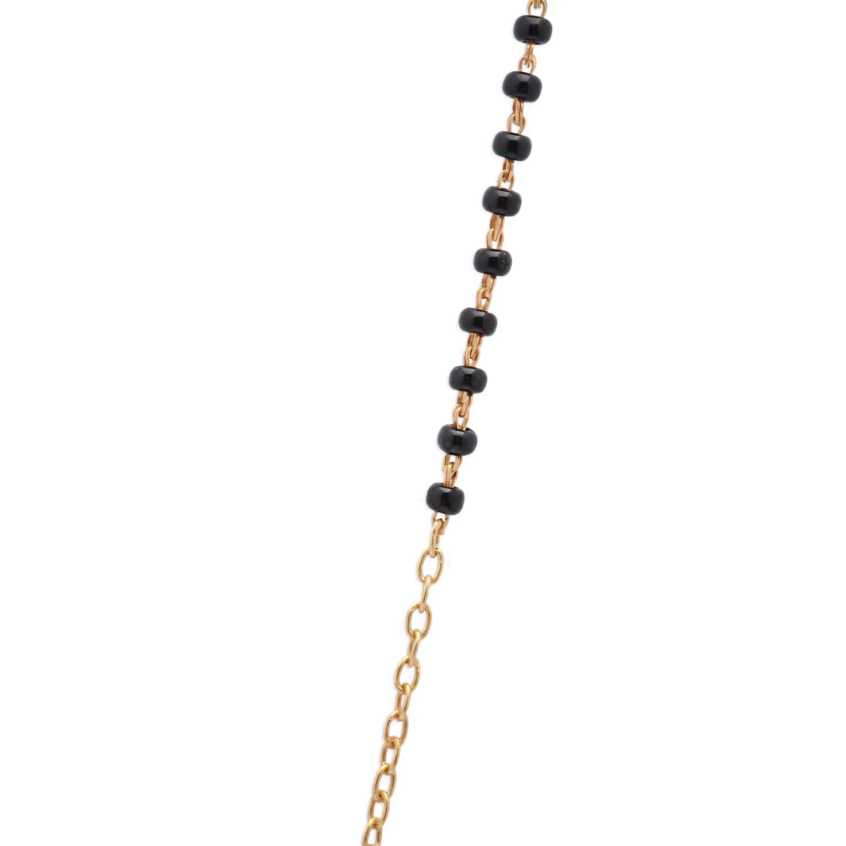 Evil Eye with Stone Mangalsutra Necklace