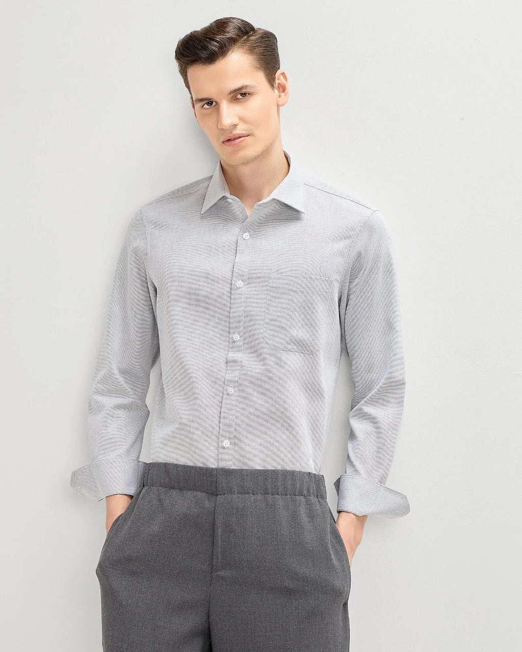 Flint Grey Plain ShirtUnited By Hope