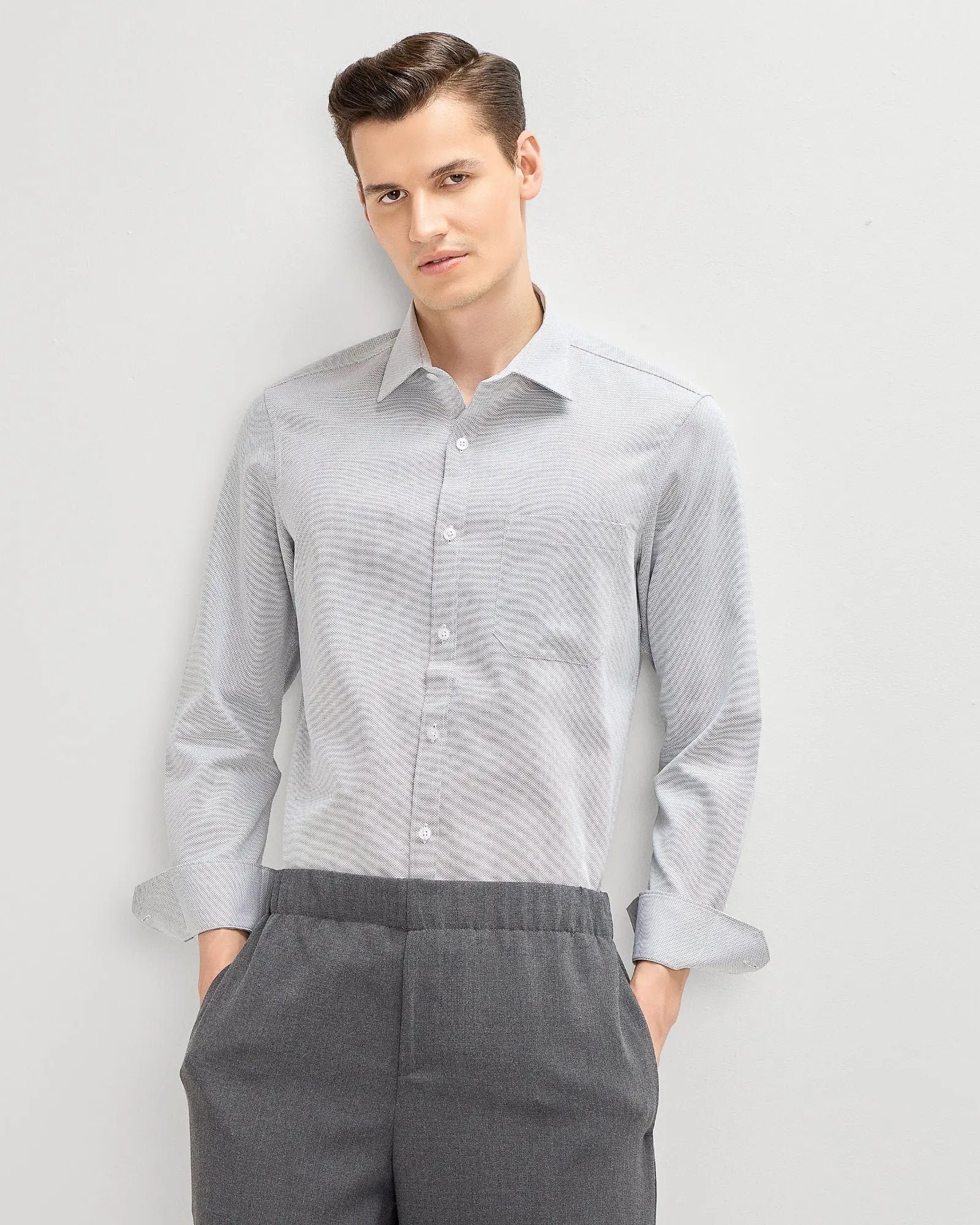 Flint Grey Plain ShirtUnited By Hope