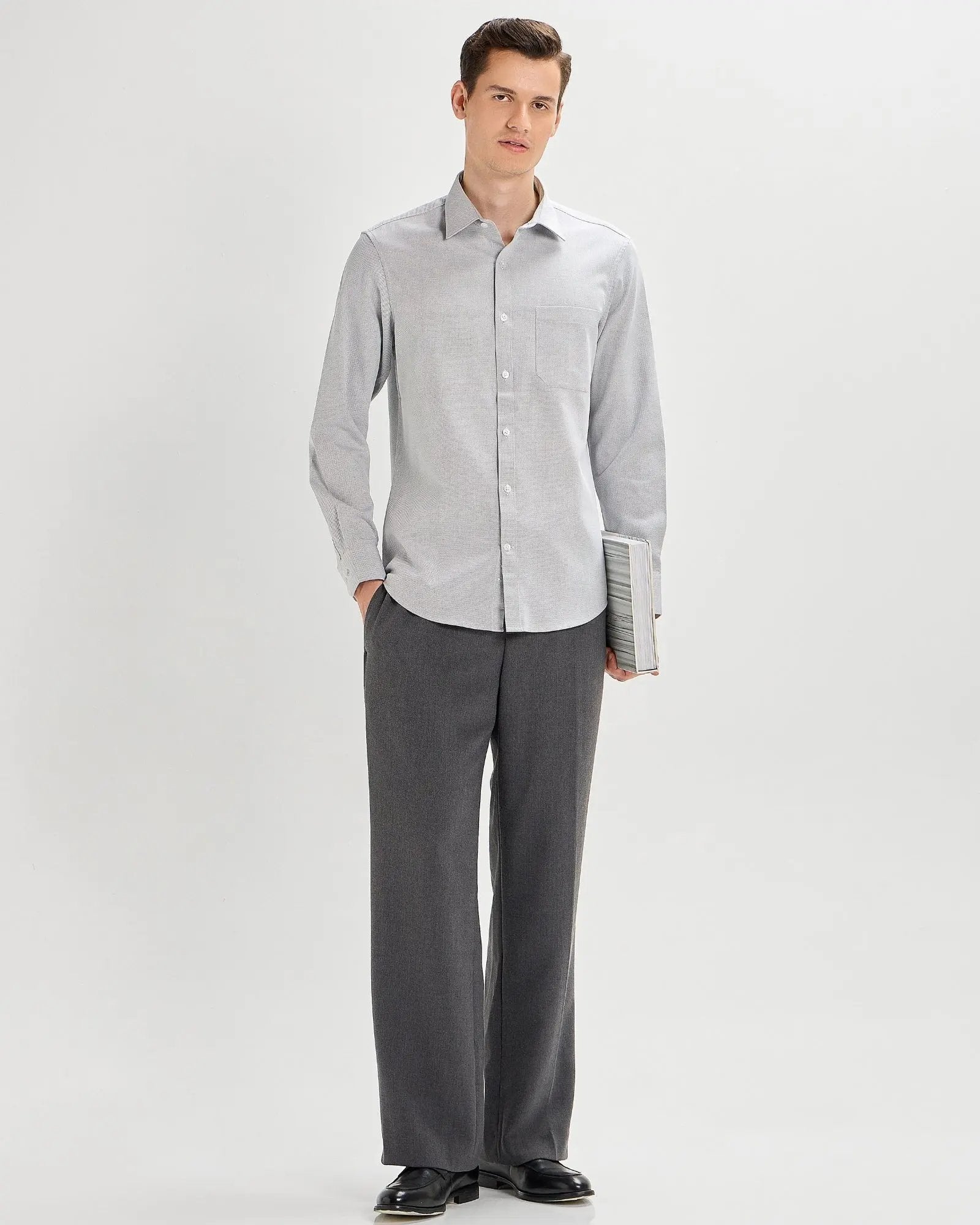 Flint Grey Plain ShirtUnited By Hope