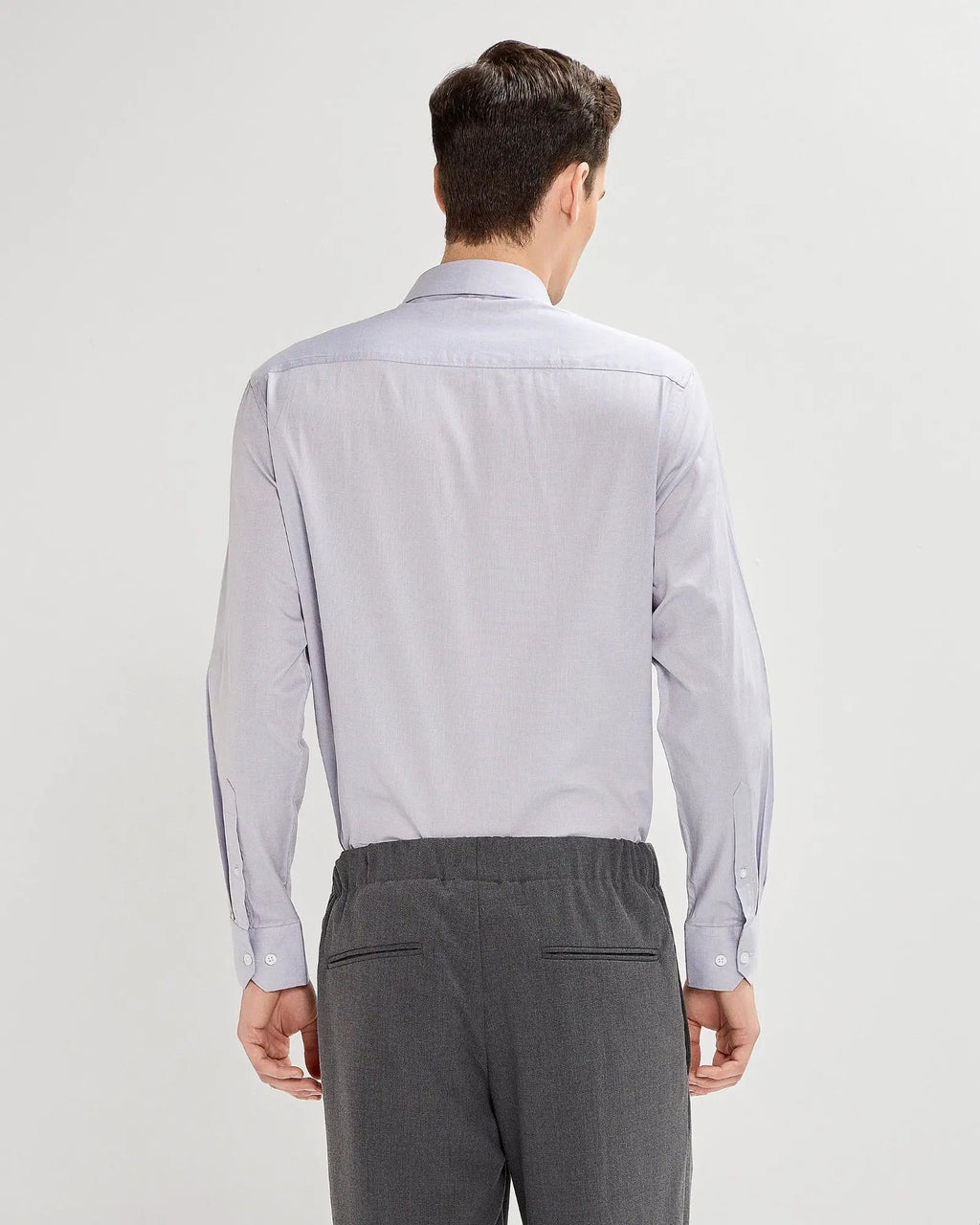Frost Grey Plain Chambray ShirtUnited By Hope