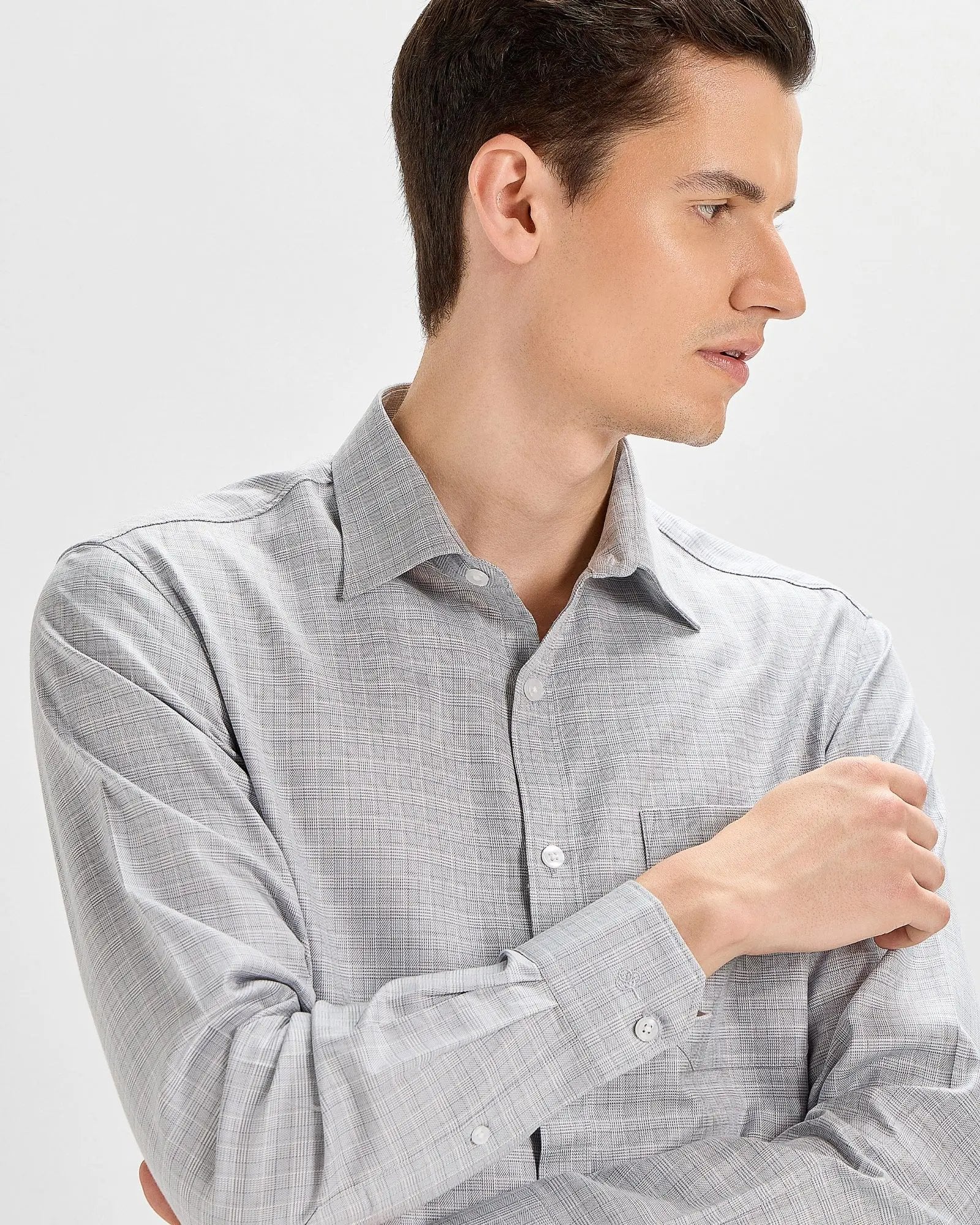 Ghost Grey Checks ShirtUnited By Hope