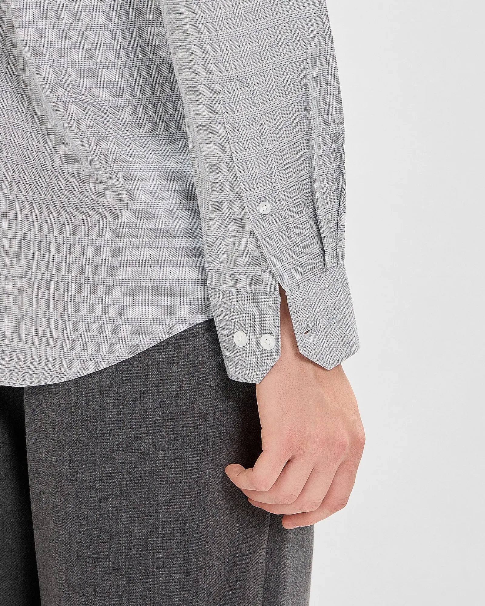 Ghost Grey Checks ShirtUnited By Hope