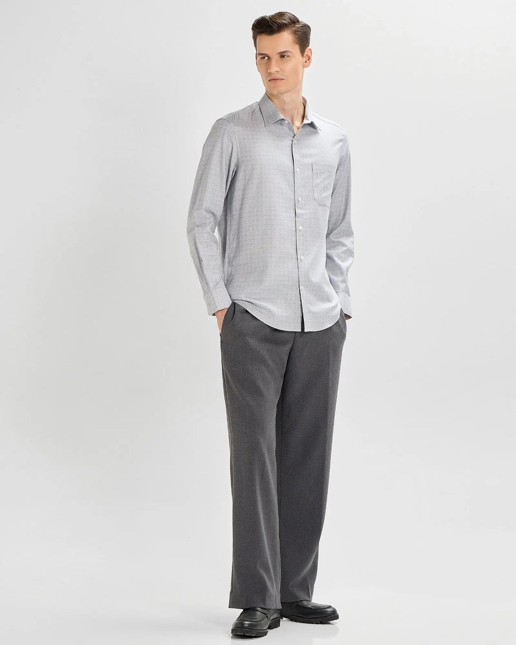 Ghost Grey Checks ShirtUnited By Hope